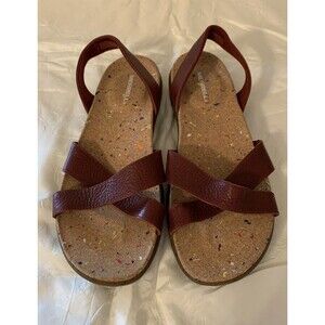 Merrell Napa Valley Sling Merlot Select Grip Sandals Womens 11 NWOT